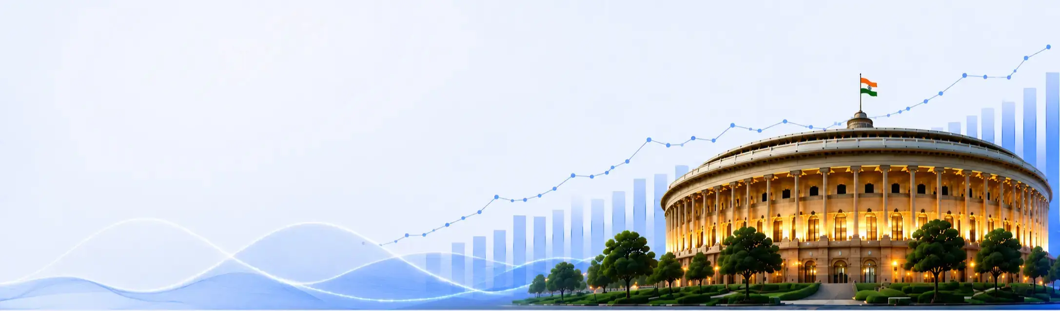 IndiaGraphs economic intelligence platform background banner