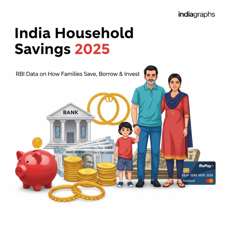 India Household Savings 2025 - Indiagraphs
