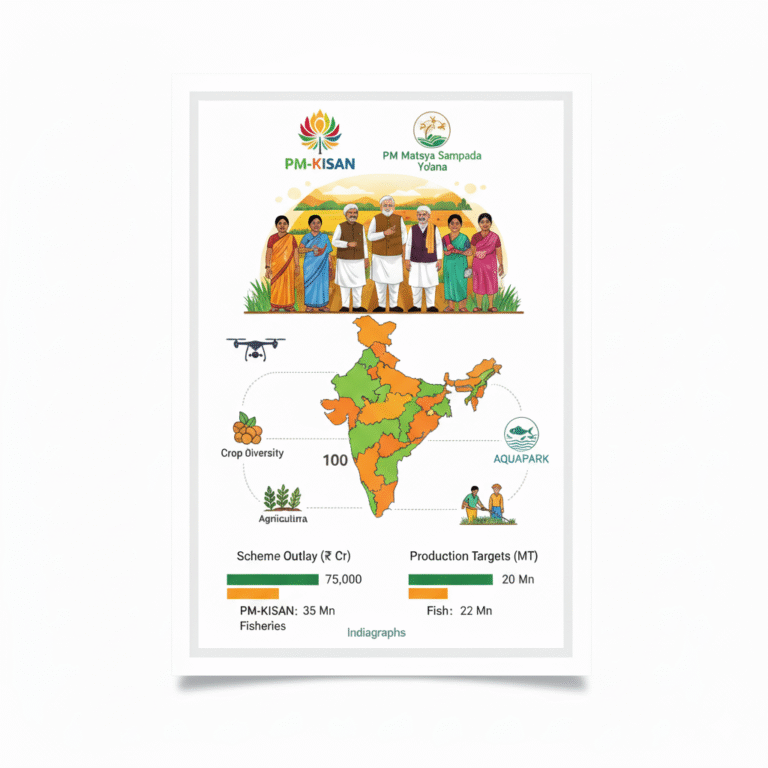 PM Modi Launches ₹35,440 Cr Agricultural Schemes for Farmers’ Self-Reliance
