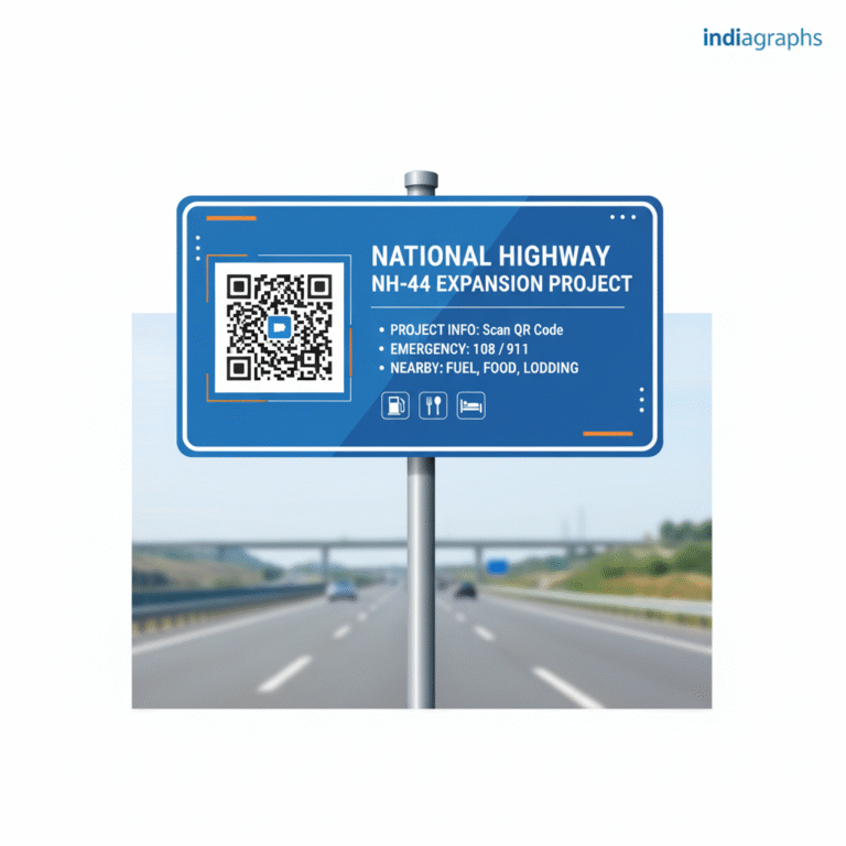 NHAI to Install QR Code Sign Boards on National Highways for Travelers Convenience