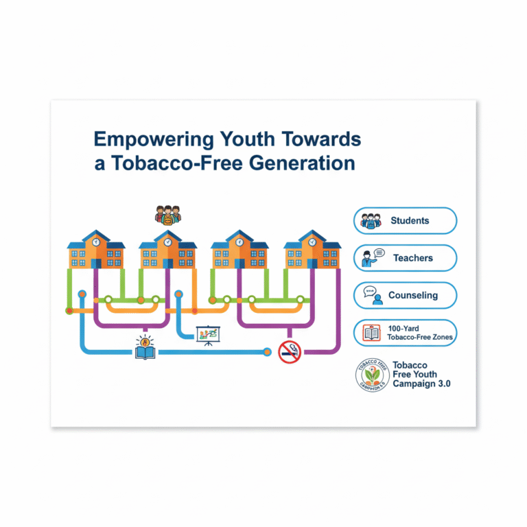 India Launches Tobacco Free Youth Campaign 3.0 to Protect Student’s Health